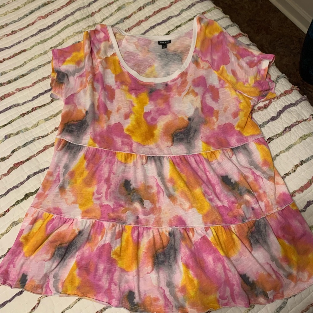 torrid babydoll top